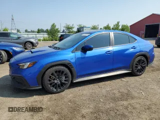2024 Subaru WRX Premium with VIN JF1VBAH63R9814592, listed as a Copart auction lot 60297615 with 3,507 mi miles and Salvage title. Bid and sale history available at DreamBid. Image 1.