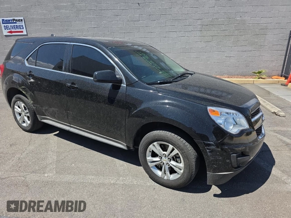 2015 Chevrolet Equinox LS z VIN 2GNALAEK8F6426649, wystawiony jako Copart lot #60558425 z przebiegiem Nie podano mil oraz Czysty tytuł • Clean title. Historia ofert i sprzedaży dostępna na DreamBid. Obrazek 1.