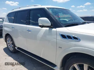 2014 Infiniti QX80 with VIN JN8AZ2NF6E9553827, listed as a IAAI auction lot 42228458 with 167,945 mi miles and . Bid and sale history available at DreamBid. Image 13.