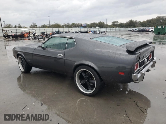 1973 Ford Mustang с VIN 0000003F02F112389, выставлен на аукционе Copart как лот 46846635 с пробегом 48 983 миль миль и Чистый • Clean title. История ставок и продаж доступна на DreamBid. Изображение 2.