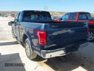 2016 Ford F-150 XL with VIN 1FTEX1CP2GFC04709, listed as a IAAI auction lot 42155782 with 123,931 mi miles and . Bid and sale history available at carsss.com. Image 3.
