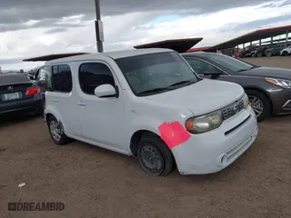 2010 Nissan Cube 1.8 S with VIN JN8AZ2KR7AT155618, listed as a IAAI auction lot 41715710 with 223,851 mi miles. Bid and sale history available at carsss.com. Image 1.