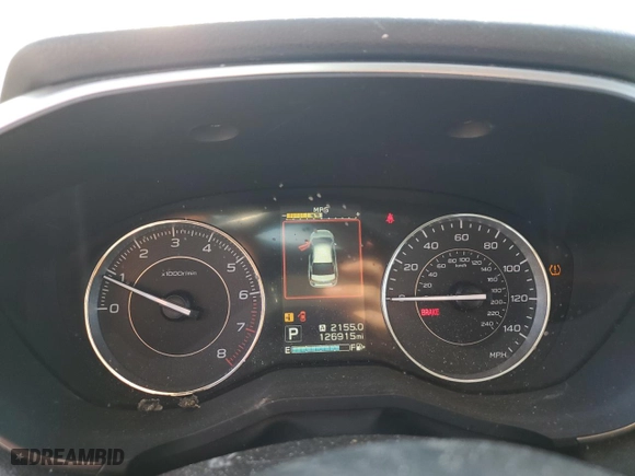 2017 Subaru Impreza Limited with VIN 4S3GTAU63H3742526, listed as a Copart auction lot 46189355 with 126,915 mi miles and Salvage Title. Bid and sale history available at carsss.com. Image 9.