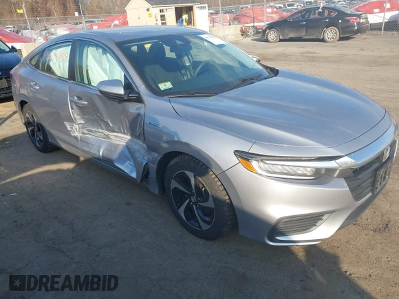 2022 Honda Insight EX with VIN 19XZE4F56NE000425, listed as a IAAI auction lot 41770382 with 86,871 mi miles and . Bid and sale history available at carsss.com. Image 1.