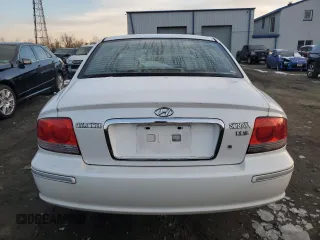 2003 Hyundai Sonata GLS with VIN KMHWF35HX3A756776, listed as a Copart auction lot 86134954 with 100,605 mi miles and Salvage Title. Bid and sale history available at carsss.com. Image 6.