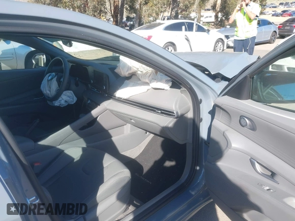 2023 Hyundai Elantra SEL with VIN KMHLM4AG8PU437909, listed as a IAAI auction lot 41869596 with 54,031 mi miles and . Bid and sale history available at DreamBid. Image 5.