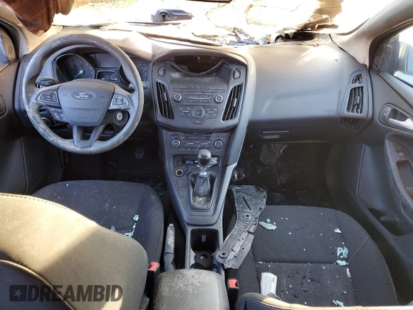 2018 Ford Focus SE with VIN 1FADP3FE5JL298004, listed as a Copart auction lot 89244705 with 0 mi miles and Salvage Title. Bid and sale history available at carsss.com. Image 9.