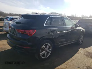 2020 Audi Q3 S line Prestige with VIN WA1FECF39L1060222, listed as a Copart auction lot 88142775 with 86,024 mi miles and Salvage Title. Bid and sale history available at carsss.com. Image 3.