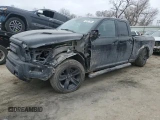 2021 Ram 1500 Warlock z VIN 1C6RR7GGXMS531233, wystawiony jako Copart lot #47421745 z przebiegiem 72 646 mil mil oraz Szkoda całkowita • Salvage title. Historia ofert i sprzedaży dostępna na DreamBid. Obrazek 1.
