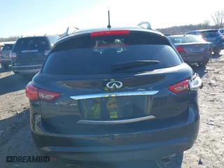 2017 Infiniti QX70 with VIN JN8CS1MW6HM410693, listed as a IAAI auction lot 41746466 with 1 mi miles. Bid and sale history available at carsss.com. Image 15.