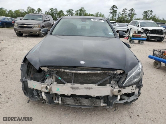 2015 Mercedes-Benz C-Class C 300 with VIN 55SWF4JB2FU046857, listed as a Copart auction lot 50209215 with 112,725 mi miles and Salvage Title. Bid and sale history available at carsss.com. Image 5.