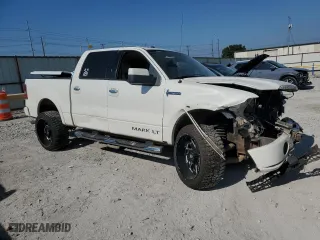 2007 Lincoln Mark LT with VIN 5LTPW18587FJ05554, listed as a Copart auction lot 57767144 with 108,299 mi miles and Salvage Title. Bid and sale history available at carsss.com. Image 4.