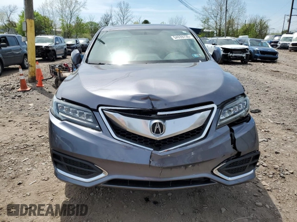 2017 Acura RDX Technology with VIN 5J8TB4H59HL038983, listed as a Copart auction lot 54939735 with 76,941 mi miles and Salvage title. Bid and sale history available at DreamBid. Image 5.