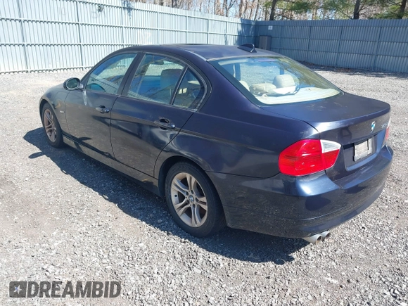 2008 BMW 3 Series 328xi with VIN WBAVC93588K037819, listed as a IAAI auction lot 41911286 with 130,808 mi miles and . Bid and sale history available at DreamBid. Image 3.