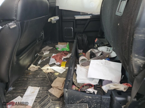 2018 Ford Super Duty F-350 DRW XL with VIN 1FT8W3DT7JEB59772, listed as a Copart auction lot 64850034 with 0 mi miles and Salvage Title. Bid and sale history available at carsss.com. Image 6.