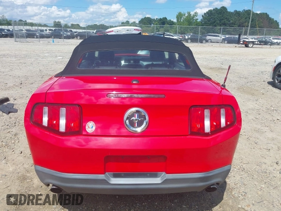2012 Ford Mustang V6 with VIN 1ZVBP8EM0C5205384, listed as a IAAI auction lot 42513629 with 229,288 mi miles and . Bid and sale history available at DreamBid. Image 17.