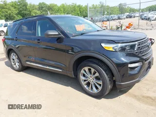 2023 Ford Explorer XLT with VIN 1FMSK8DH2PGA54527, listed as a IAAI auction lot 42463206 with 26,420 mi miles and . Bid and sale history available at DreamBid. Image 1.
