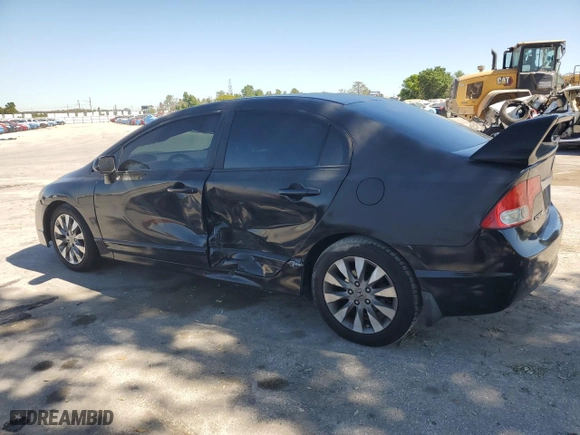 2010 Honda Civic Sdn EX-L with VIN 2HGFA1F92AH528575, listed as a Copart auction lot 49426685 with 138,447 mi miles and Salvage Title. Bid and sale history available at carsss.com. Image 2.