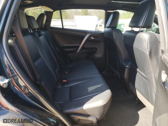 2018 Toyota RAV4 SE with VIN 2T3JFREV1JW780907, listed as a Copart auction lot 48913655 with 119,402 mi miles and Salvage Title. Bid and sale history available at carsss.com. Image 12.