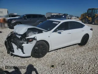 2023 Lexus ES with VIN 58ABA1C11PU030146, listed as a Copart auction lot 83371624 with 0 mi miles and Salvage Title. Bid and sale history available at carsss.com. Image 1.