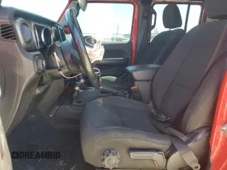 2020 Jeep Gladiator Sport S with VIN 1C6JJTAG7LL206022, listed as a Copart auction lot 57364825 with 89,267 mi miles and Salvage title. Bid and sale history available at DreamBid. Image 7.