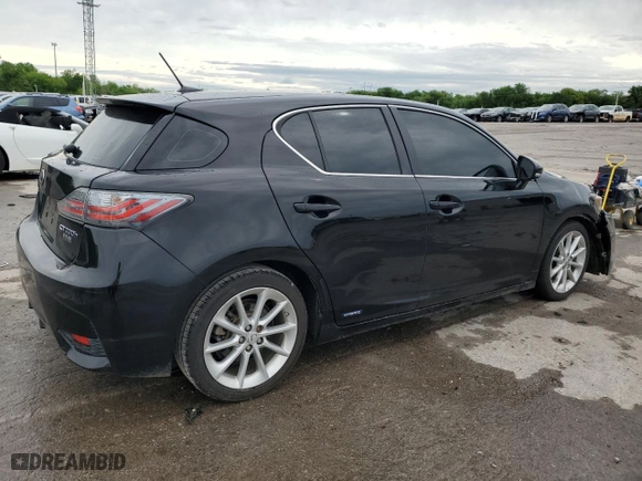 2012 Lexus CT 200h with VIN JTHKD5BH4C2084277, listed as a Copart auction lot 54604315 with 212,763 mi miles and Clean Title. Bid and sale history available at carsss.com. Image 3.