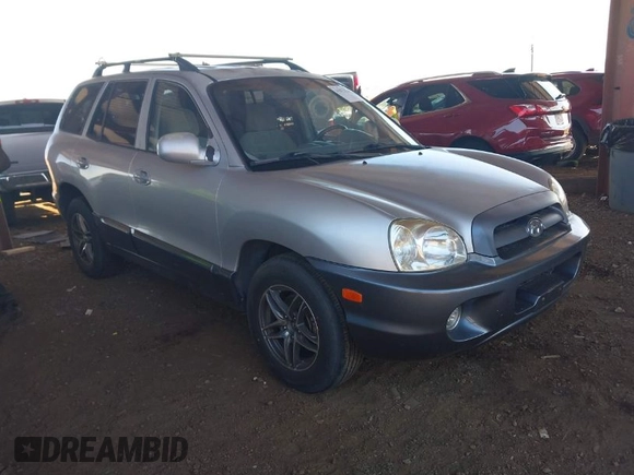 2005 Hyundai Santa Fe GLS with VIN KM8SC73D55U960384, listed as a IAAI auction lot 41872928 with 201,160 mi miles. Bid and sale history available at carsss.com. Image 1.