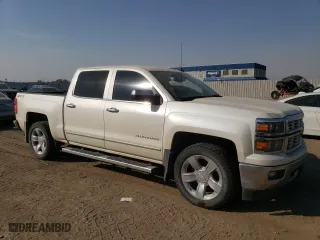 2015 Chevrolet Silverado 1500 LTZ with VIN 3GCUKSEJ8FG320597, listed as a Copart auction lot 75502344 with 149,844 mi miles and Salvage Title. Bid and sale history available at carsss.com. Image 4.
