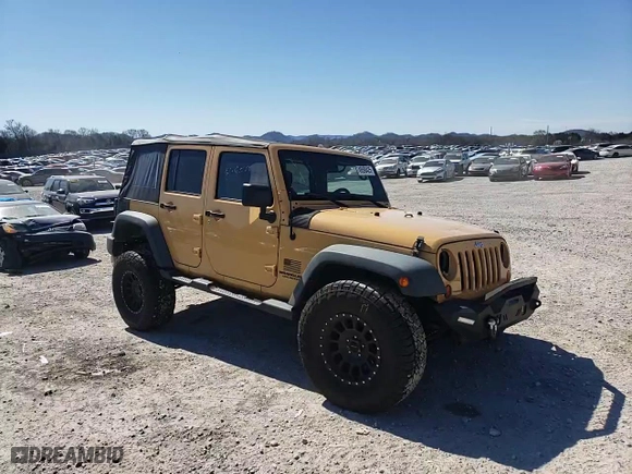 2013 Jeep Wrangler Unlimited Sport with VIN 1C4HJWDG7DL698573, listed as a Copart auction lot 49598425 with 103,029 mi miles and Salvage Title. Bid and sale history available at carsss.com. Image 12.