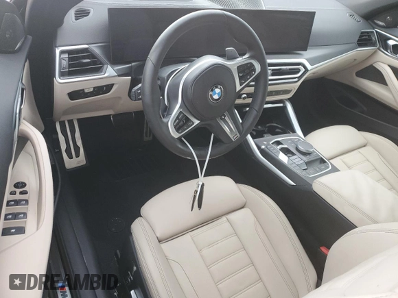 2024 BMW 4 Series M440i xDrive с VIN WBA63AT07RCP43301, выставлен на аукционе Copart как лот 73932904 с пробегом Не указан миль и Списание • Salvage title. История ставок и продаж доступна на DreamBid. Изображение 8.