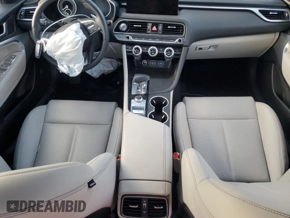 2023 Genesis G70 2.0T with VIN KMTG34TAXPU129319, listed as a Copart auction lot 73239224 with 18,785 mi miles and Non Repairable. Bid and sale history available at DreamBid. Image 8.