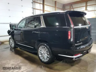 2023 Cadillac Escalade 4WD Premium Luxury with VIN 1GYS4BKL2PR224693, listed as a Copart auction lot 76668814 with 40,094 mi miles and Clean Title. Bid and sale history available at carsss.com. Image 2.