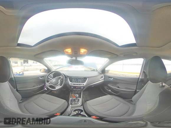 2019 Hyundai Accent Limited with VIN 3KPC34A3XKE059443, listed as a Copart auction lot 52823964 with 44,983 mi miles and Salvage Title. Bid and sale history available at carsss.com. Image 12.