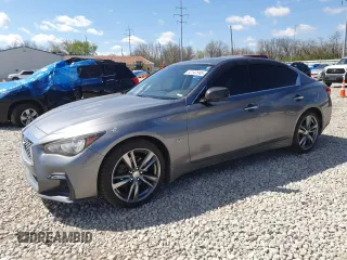 2019 Infiniti Q50 Luxe с VIN JN1EV7AR0KM592477, выставлен на аукционе Copart как лот 52147945 с пробегом 66 296 миль миль и Списание • Salvage title. История ставок и продаж доступна на DreamBid. Изображение 1.