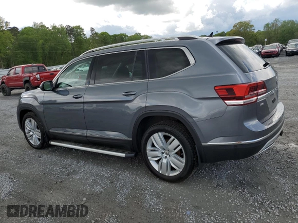 2018 Volkswagen Atlas SEL Premium z VIN 1V2NR2CA0JC537445, wystawiony jako Copart lot #52964215 z przebiegiem 167 988 mil mil oraz Szkoda całkowita • Salvage title. Historia ofert i sprzedaży dostępna na DreamBid. Obrazek 2.