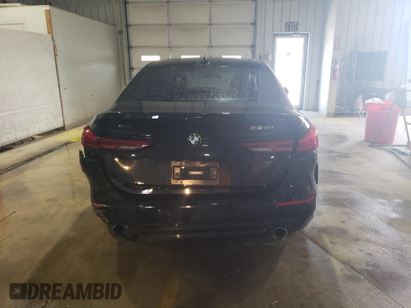 2021 BMW 2 Series 228i xDrive with VIN WBA73AK0XM7H40998, listed as a Copart auction lot 58582015 with 38,899 mi miles and Salvage title. Bid and sale history available at DreamBid. Image 6.