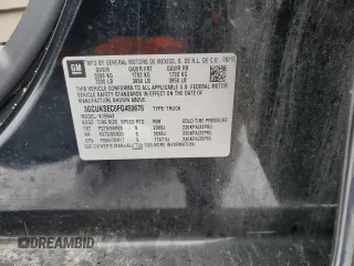 2015 Chevrolet Silverado 1500 LTZ with VIN 3GCUKSEC6FG459676, listed as a Copart auction lot 88146725 with 140,413 mi miles and Salvage Title. Bid and sale history available at DreamBid. Image 12.