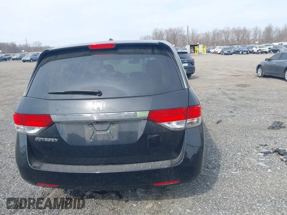 2017 Honda Odyssey EX-L with VIN 5FNRL5H65HB026014, listed as a IAAI auction lot 41719790 with 61,429 mi miles and . Bid and sale history available at DreamBid. Image 16.