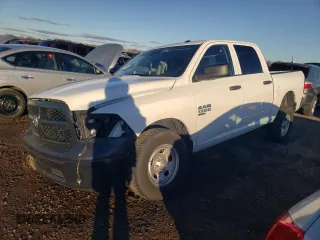 2023 Ram 1500 Tradesman z VIN 3C6RR7KG7PG555086, wystawiony jako Copart lot #79924014 z przebiegiem 35 476 mil mil oraz Szkoda całkowita • Salvage title. Historia ofert i sprzedaży dostępna na DreamBid. Obrazek 1.