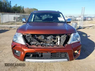 2018 Nissan Armada SL with VIN JN8AY2ND4J9059526, listed as a IAAI auction lot 41187756 with 116,572 mi miles and . Bid and sale history available at DreamBid. Image 13.