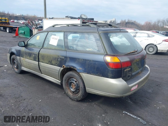 2002 Subaru Legacy Outback with VIN 4S3BH675527625204, listed as a IAAI auction lot 42022465 with 255,720 mi miles and . Bid and sale history available at DreamBid. Image 3.