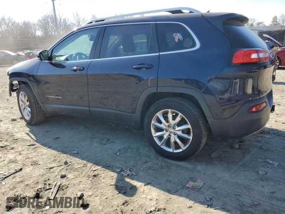 2014 Jeep Cherokee Limited with VIN 1C4PJLDB8EW143548, listed as a Copart auction lot 45170365 with 183,260 mi miles and Salvage Title. Bid and sale history available at carsss.com. Image 2.