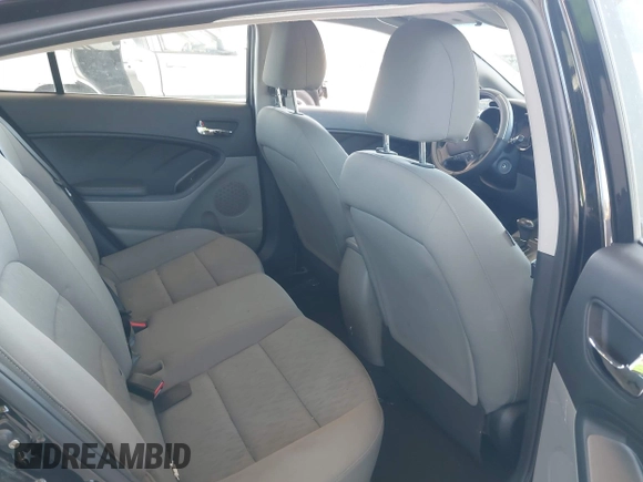 2015 Kia Forte LX with VIN KNAFK4A60F5290540, listed as a IAAI auction lot 42046059 with 107,232 mi miles. Bid and sale history available at carsss.com. Image 8.