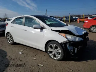 2013 Hyundai Elantra GT with VIN KMHD35LE2DU094812, listed as a Copart auction lot 46815205 with 65,836 mi miles and Clean Title. Bid and sale history available at carsss.com. Image 4.