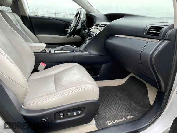 2013 Lexus RX 450h with VIN JTJBC1BA7D2054558, listed as a Copart auction lot 60864555 with 155,235 mi miles and Clean title. Bid and sale history available at DreamBid. Image 5.