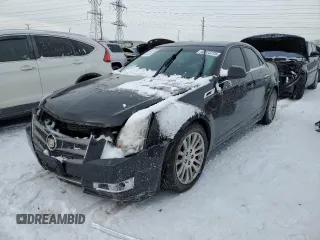 2011 Cadillac CTS Premium with VIN 1G6DS5ED2B0161752, listed as a Copart auction lot 45073775 with 95,846 mi miles and Salvage Title. Bid and sale history available at carsss.com. Image 1.