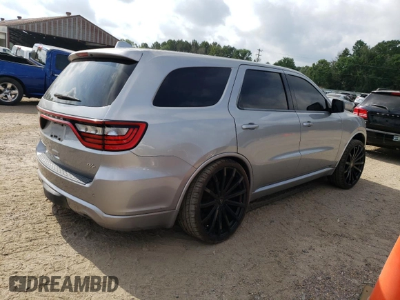 2014 Dodge Durango R/T z VIN 1C4SDHCT8EC581741, wystawiony jako Copart lot #57360425 z przebiegiem 166 196 mil mil oraz Szkoda całkowita • Salvage title. Historia ofert i sprzedaży dostępna na DreamBid. Obrazek 3.