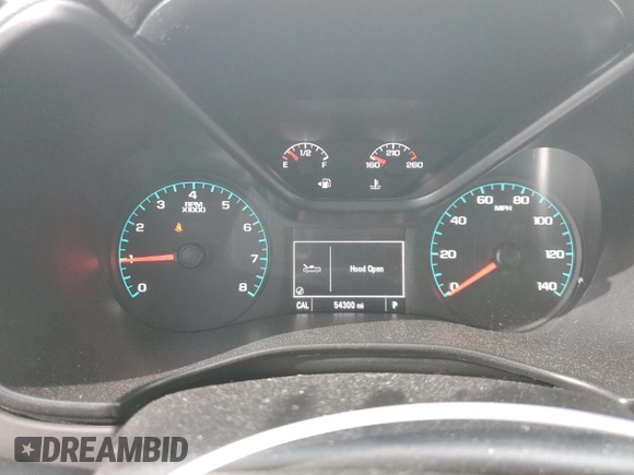 2022 GMC Canyon 2WD SLE with VIN 1GTH5CEA1N1323711, listed as a Copart auction lot 47789245 with 54,300 mi miles and Salvage Title. Bid and sale history available at carsss.com. Image 9.