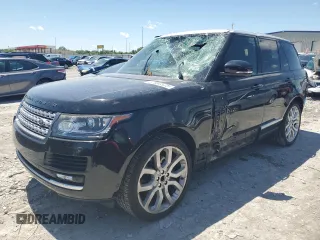 2014 Land Rover Range Rover HSE with VIN SALGS2VF9EA125378, listed as a Copart auction lot 57880525 with 73,330 mi miles and Salvage title. Bid and sale history available at DreamBid. Image 1.