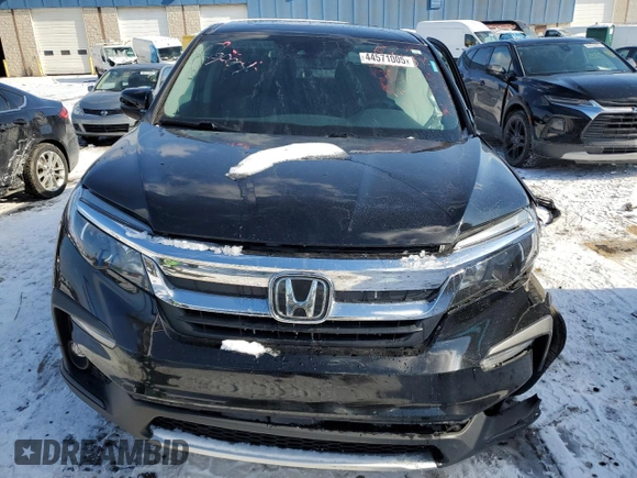 2021 Honda Pilot EX-L with VIN 5FNYF6H53MB102839, listed as a Copart auction lot 44571005 with 157,614 mi miles and Non Repairable. Bid and sale history available at DreamBid. Image 5.
